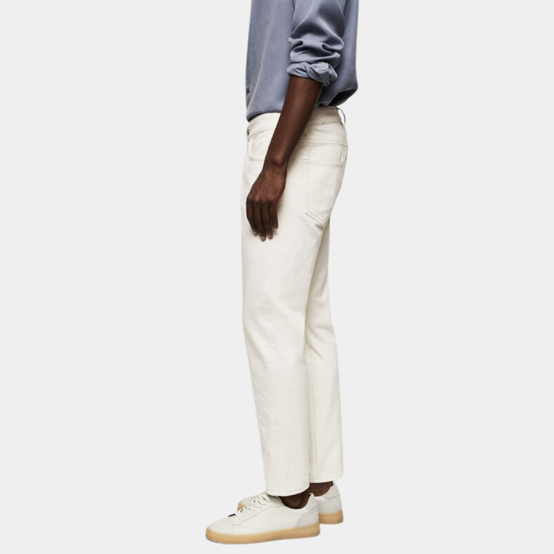Off White Vintage Jeans