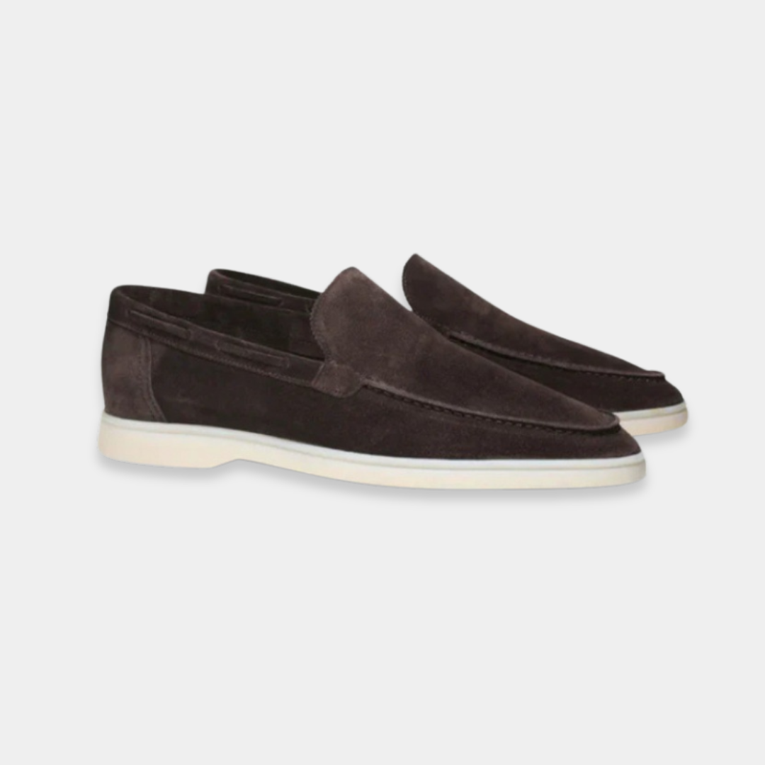 Warm Grey Yacht Loafers