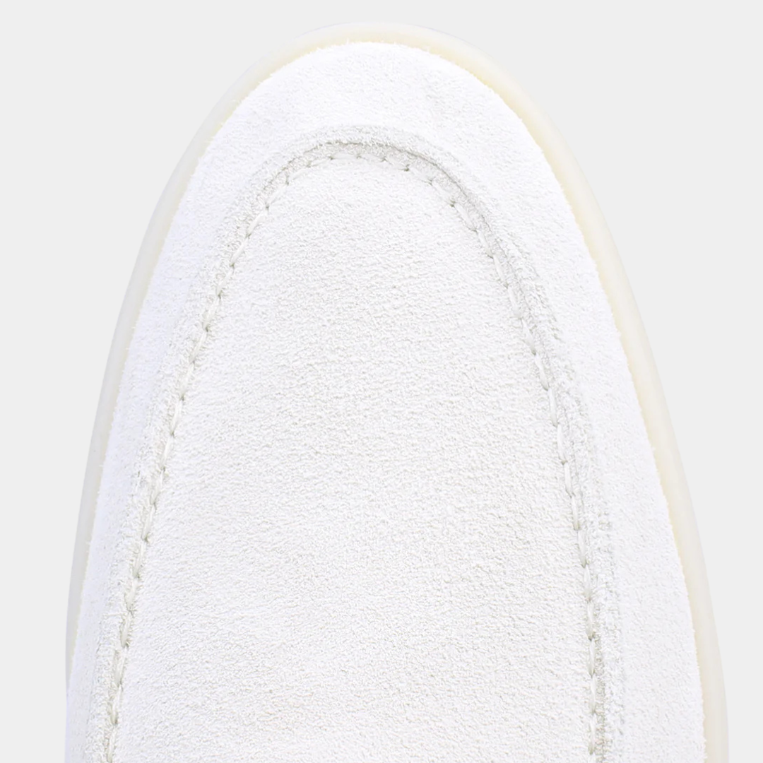 White Yacht Loafers