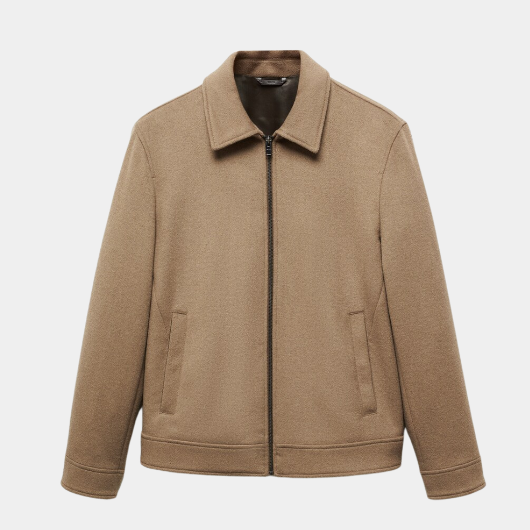Straight Wool Jacket