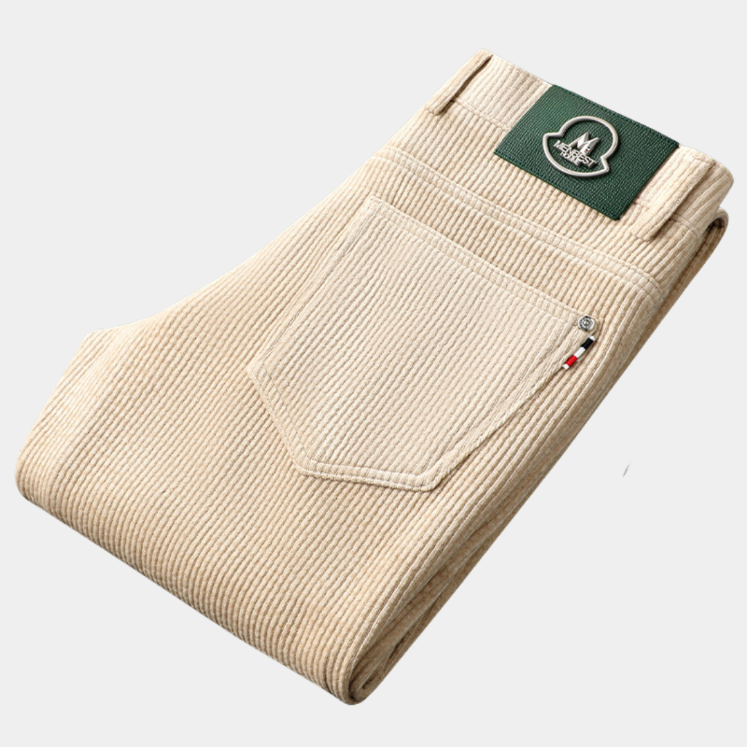 Tailored Fit Corduroy Pants